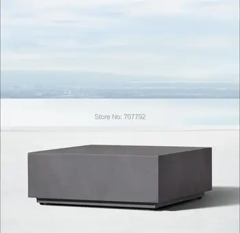 

Modern garden lawn outdoor aluminum side table furnitures