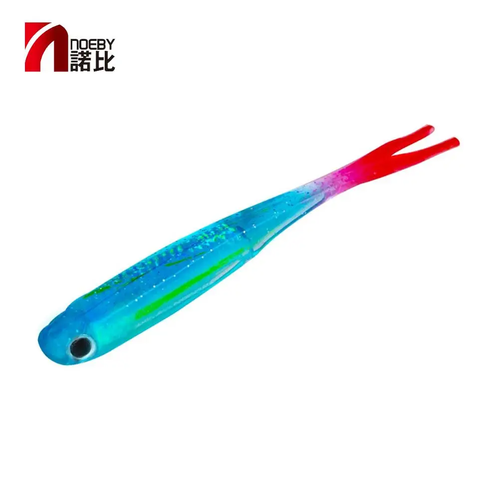 NOEBY 4 Adet grup Yumu ak Cazibesi 115mm 5 3g Yumu ak Bal k l k 