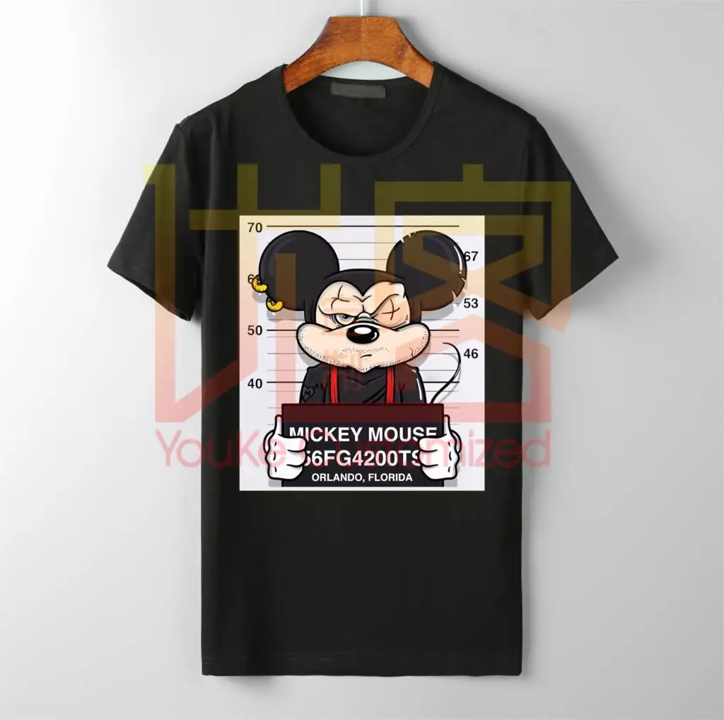 Disney Donald Duck Mugshot Cartoon Character Kids Boy Girl Birthday T Shirt 603 