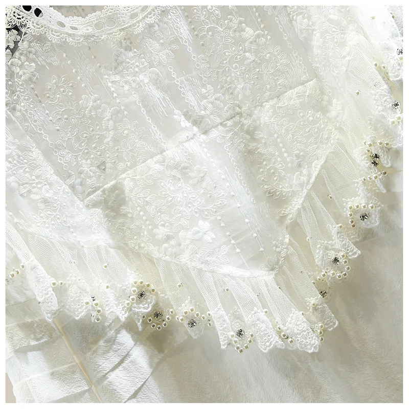 Woman Autumn Cloth Heavy Industry Beaded Diamond