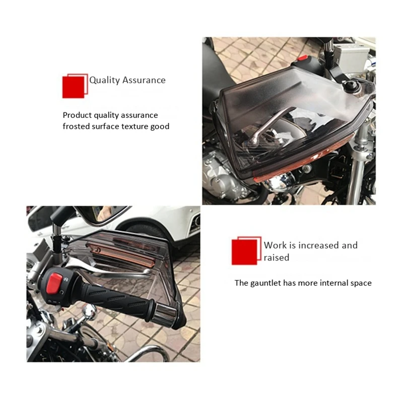 Универсальный мотоцикл ручной охранники мотоцикл Кроссовый мотоцикл Atv рукавицы защита для руля для Kawasaki Suzuki Honda Yamaha