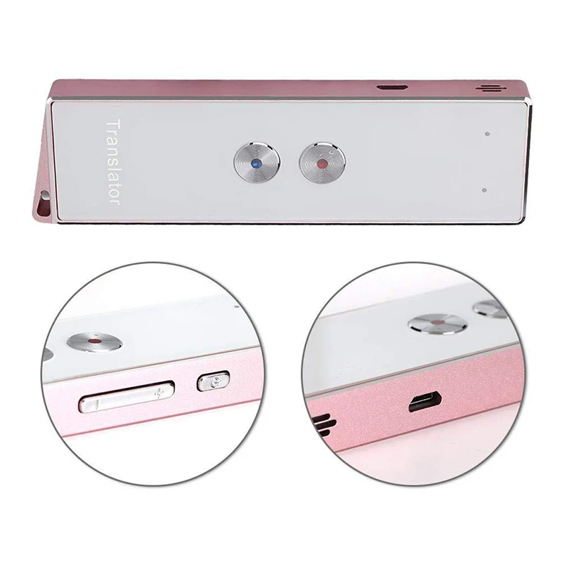 

Smart Language Translator Device Handheld Voice Translation Machine Support Multi Languages for Travel Business Hi 888