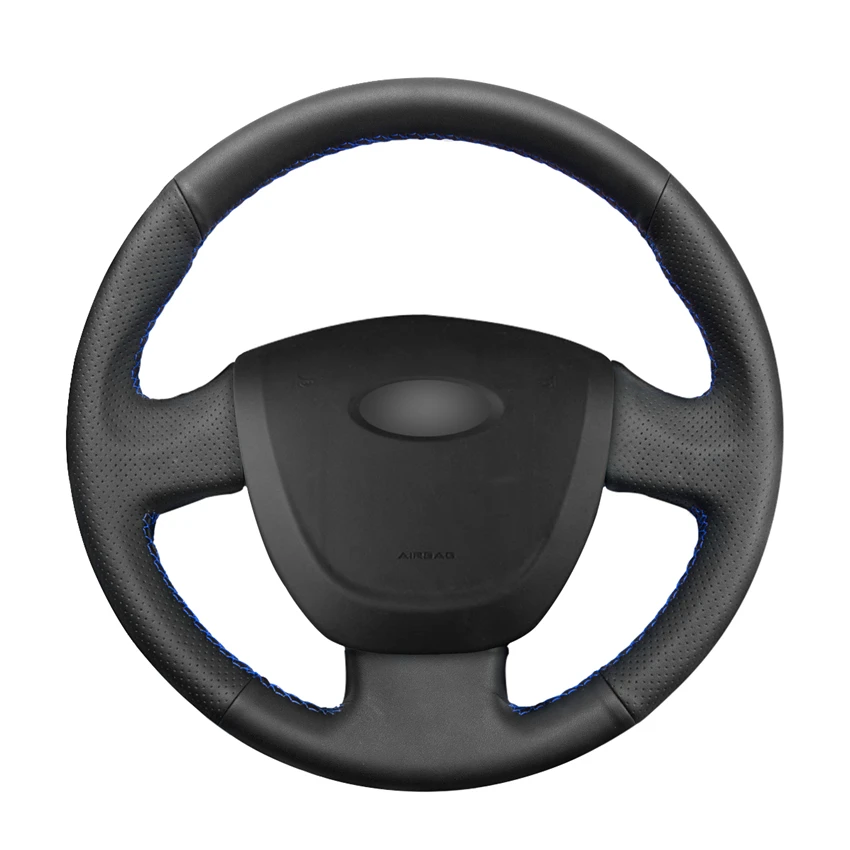 Оплетка на руль для Lada Granta 2011- чехол на руль funda volante - Название цвета: Same like picture