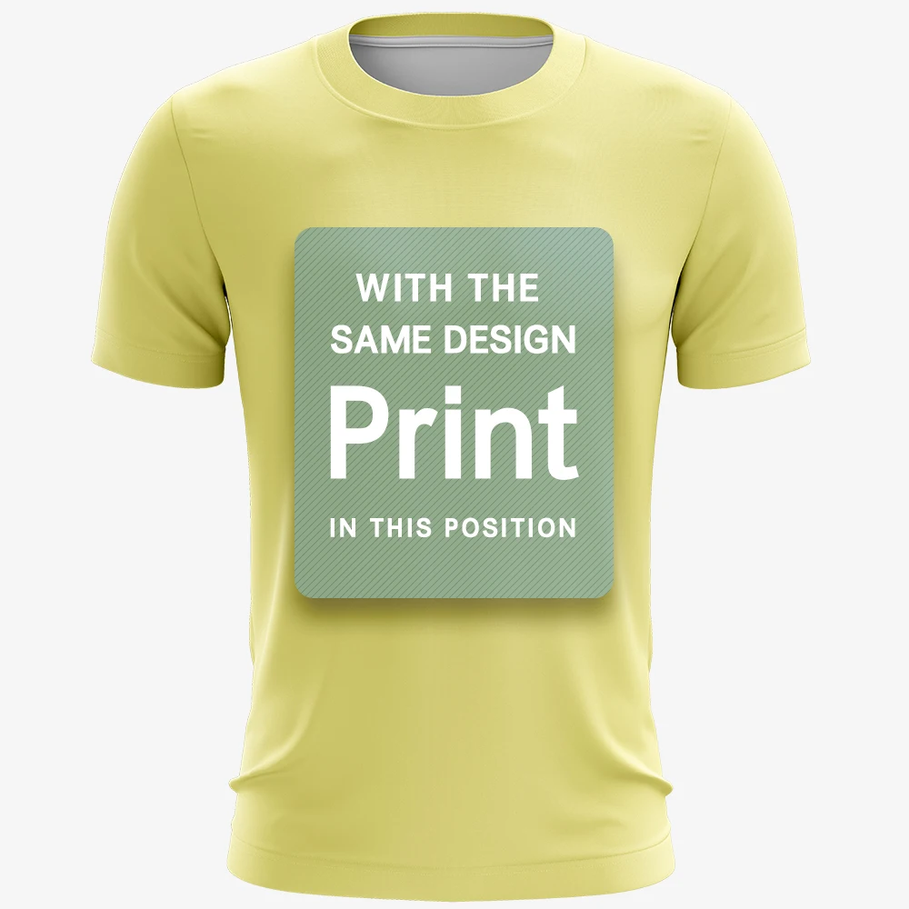 Custom T-shirt For Men/Youth Sportwear Print Name Number Sports Training Short Sleeve Tee-shirt