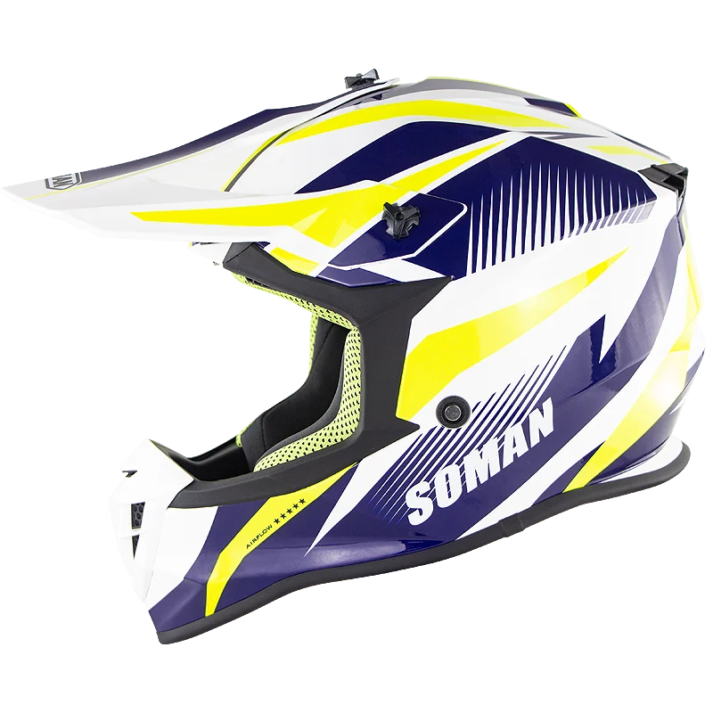 Гоночные шлемы для мотокросса, полнолицевой шлем, одобренный ECE Casco Moto, мотоциклетный шлем для мотокросса, мотоциклетный шлем - Цвет: 7