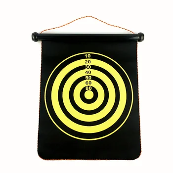 

New 15 inch magnetic dart board dart set double-sided flocking dart board safety dart dart board safety game