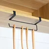 Hook Type Kitchen Roll Paper Towel Holder Storage Rack Sundries Organizer Home Storage Tools Cabinet Cupboard Tissue Shelf ► Photo 3/6