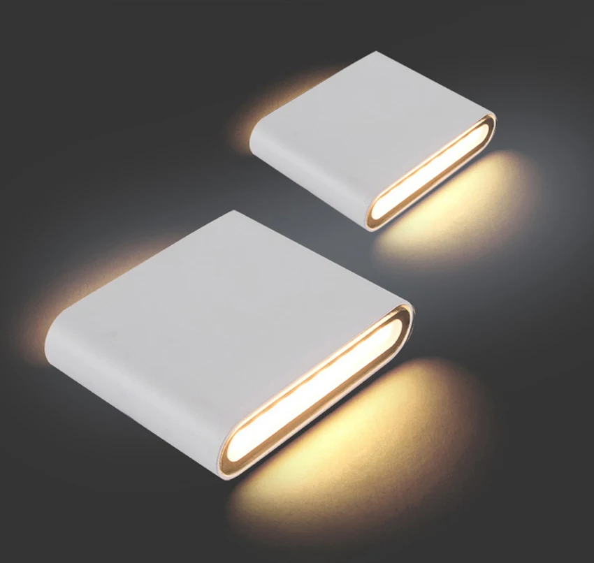 Wall Light Led Waterproof Outdoor Wall Lamp IP65 Aluminum 6W/12W LED Light Indoor Decorated Sconce BL07