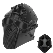 

Tactical Mask Airsoft Mask Goggles Motorcycle Mask Hunting Rifle Paintball Cosplay Multi-Function Protect Gear Military Games