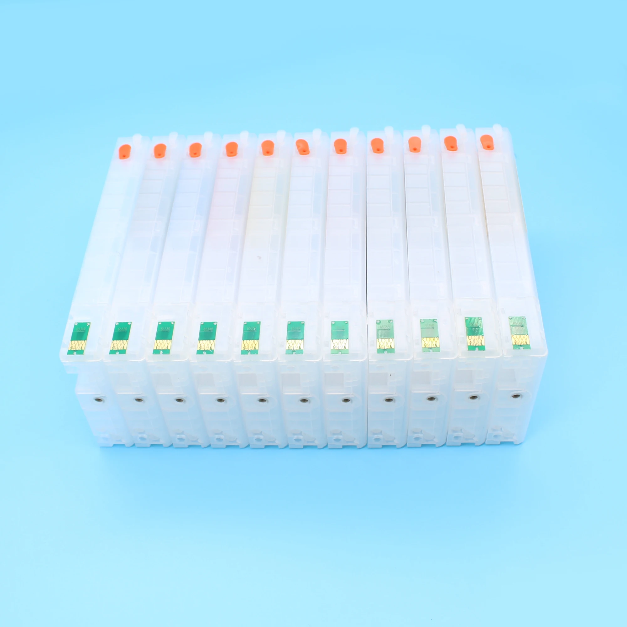 11 Colors T6531-T6539 T653A T653B 4900 Refillable Ink Cartridge with ARC Chip for Epson Stylus Pro 4900 Printer Empty
