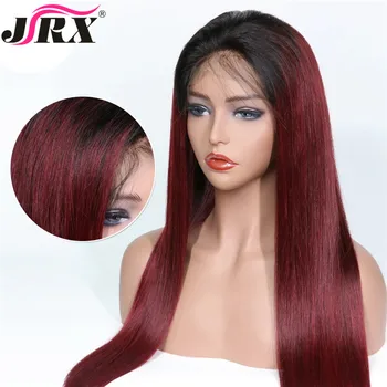 

Colored 13x6 Lace Front Human Hair Wigs 150% Density Brazilian Remy Human Hair Long Wave Wig Pre-Plucked Hairline