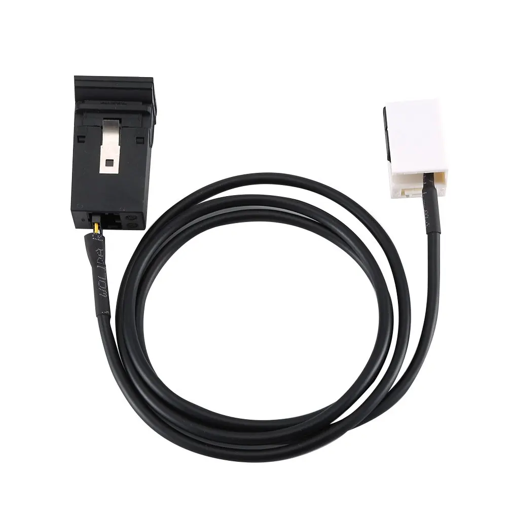 Автомобильный Aux Usb адаптер для Rcd510 Rns510 Rns315 Rcd310 Rcd300 автомобильный Aux Usb адаптер аудио кабель переключатель штекер для Passat Polo