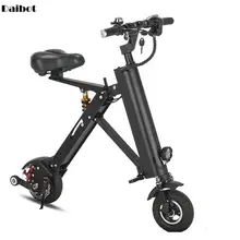 Складной E скутер, два колеса, электрические скутеры, 8 дюймов, круиз контроль, Электрический скутер, 36 В, 350 Вт, черный/желтый, для женщин