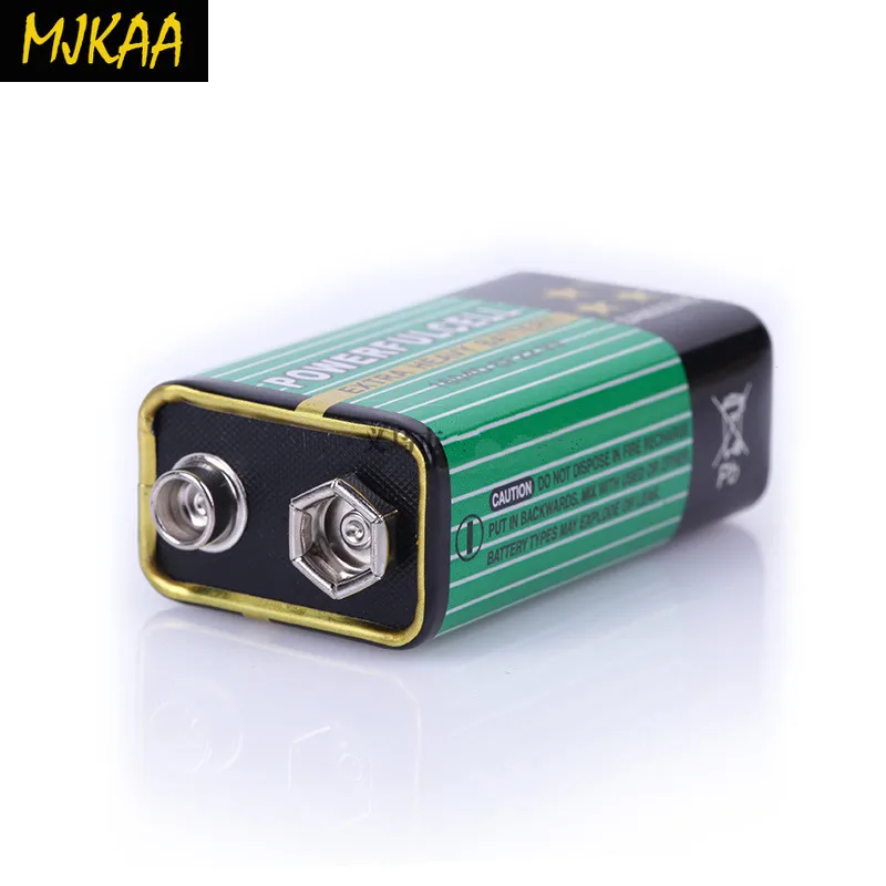 10 шт. MJKAA 6F22 9V Батарея 1604D сверхповышенной мощности сухие батареи не Перезаряжаемые для радио, Камера безопасности