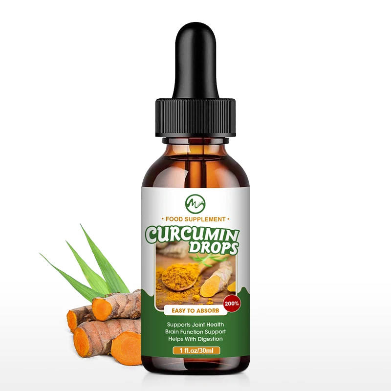 Minch 30ml Liquid Curcumin Drops For Brain Function Support, Pure