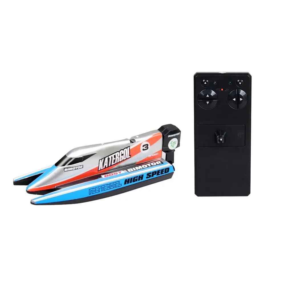 3312M F1 2.4GHz RC Boat 4 CH High Speed Mini Racing Boat Drop Bruise Rechargeable Powerful Speedboat Children Toys best gifts