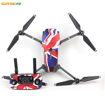 

for DJI Mavic PRO Sticker Waterproof Fuselage Skin Sticker Body Decals Remote Controller Battery for DJI Mavic PRO Aeccessories