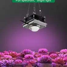 COB светодиодный гидропонный светильник для роста растений, 50 Вт, полный спектр, 220 В, ультрафиолетовый светильник для растений, теплица для выращивания овощей