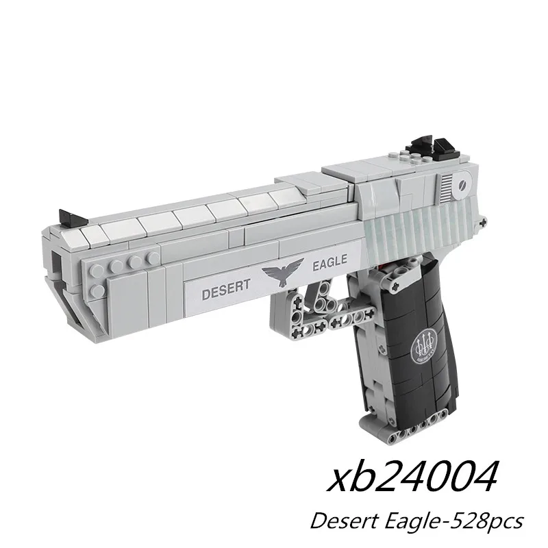 

Desert Eagle Pistol Bricks compatible with Legoed Technic Handgun SWAT Military Model Kit Building Blocks DIY Toys For children