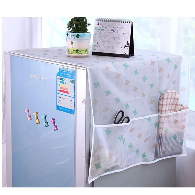 Бытовой пылезащитный чехол для холодильника с карманом сумка Мути