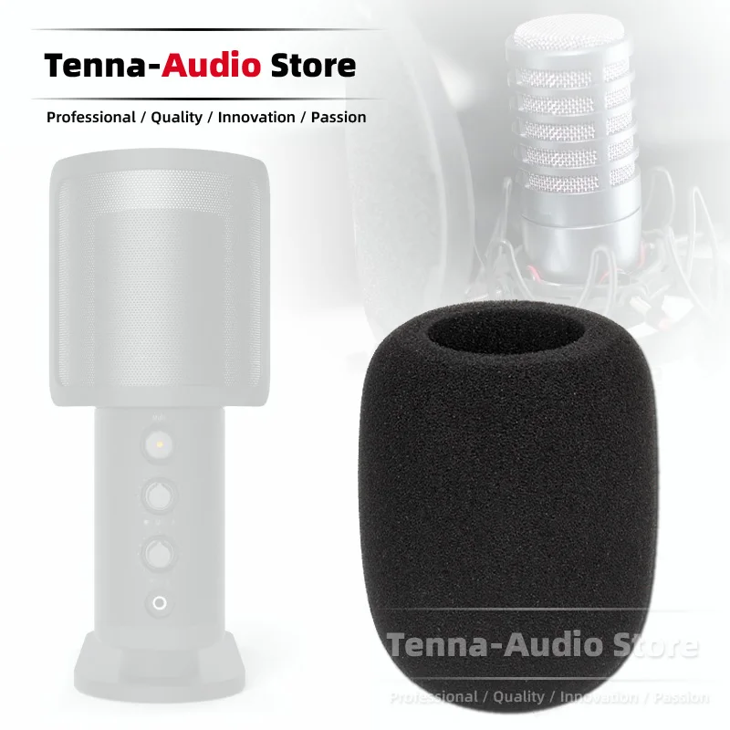 Parabrezza Microfono Copertura Mic Schiuma Spugna Antivento Per Beyerdynamic Beyer Dynamic M99 M 99 Fox Parabrezza Schermo Filtro Pop