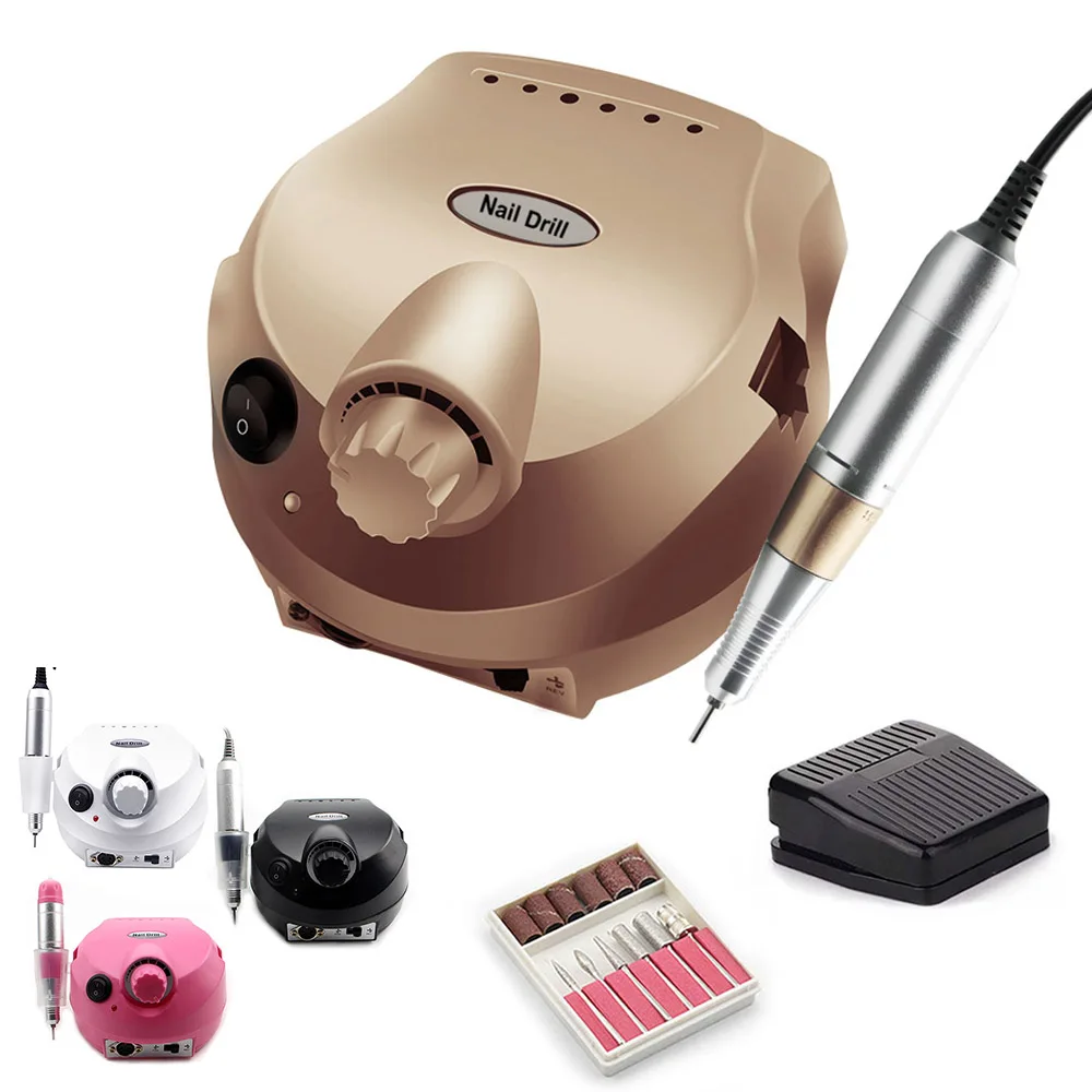 

Nail Drill Machine Milling Cutter For Manicure 35000 RPM Manicure Machine Pedicure Accessories Manicure Tools Nail Drill Bit