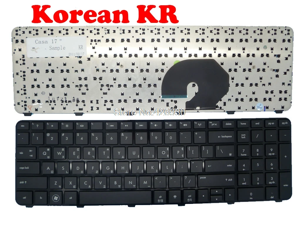 Клавиатура для ноутбука HP DV7 6000 639396 291 634016 051 SN5111 SG 46200 2VA MH с рамкой черный новый|laptop