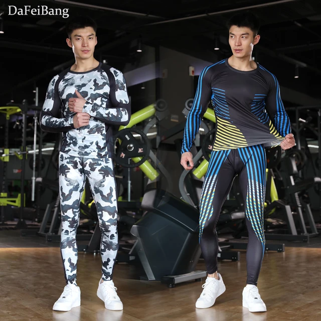 Winter Indoor Thermal Underwear Long-Sleeved Compression Shirt Quick-Drying  Fitness Sports Shirt Warm Basic Layer Leggings Men - AliExpress