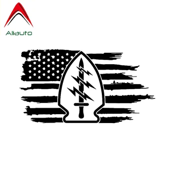 

Aliauto Personality Car Sticker American Flag US Army Rangers Special Forces Automobiles Motorcycles Vinyl Decal,15cm*8cm