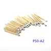 Hot Selling P50 Series Nickel Plated Test Probe Electronic Spring Detection Needle 100 Pcs/Bag Brass Pogo Pins For Test Tools ► Photo 3/6