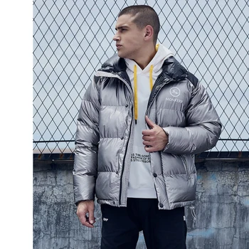 

Origional down Feather Cotton-padded Clothes Men's Autumn & Winter New Style Thick Cotton Coat Currently Available MEN'S Coat