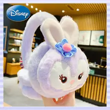 Nova disney princesa dos desenhos animados mulher earmuffs inverno mais veludo quente cabeça em earmuffs crianças de pelúcia bandana acessórios de inverno