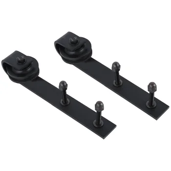 

Sliding Door Track Hardware Bedroom Wardrobe Kitchen Rail Guide Kit Wall Mount