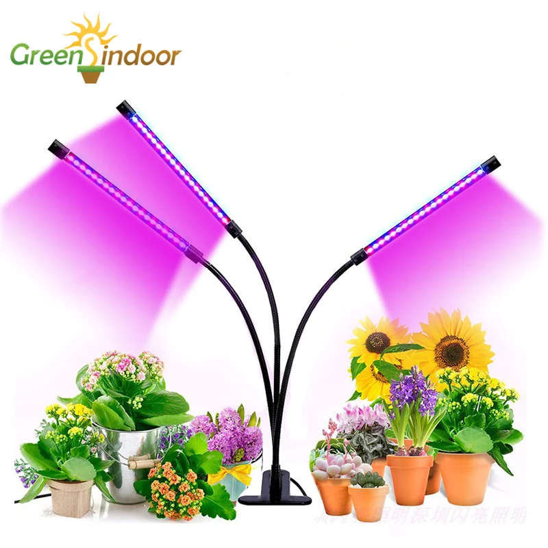  USB Grow Light 27W Full Spectrum Timer Lamp For Plant Led Phyto Lamp For Flowers Indoor Plants Succ - 4000238682896