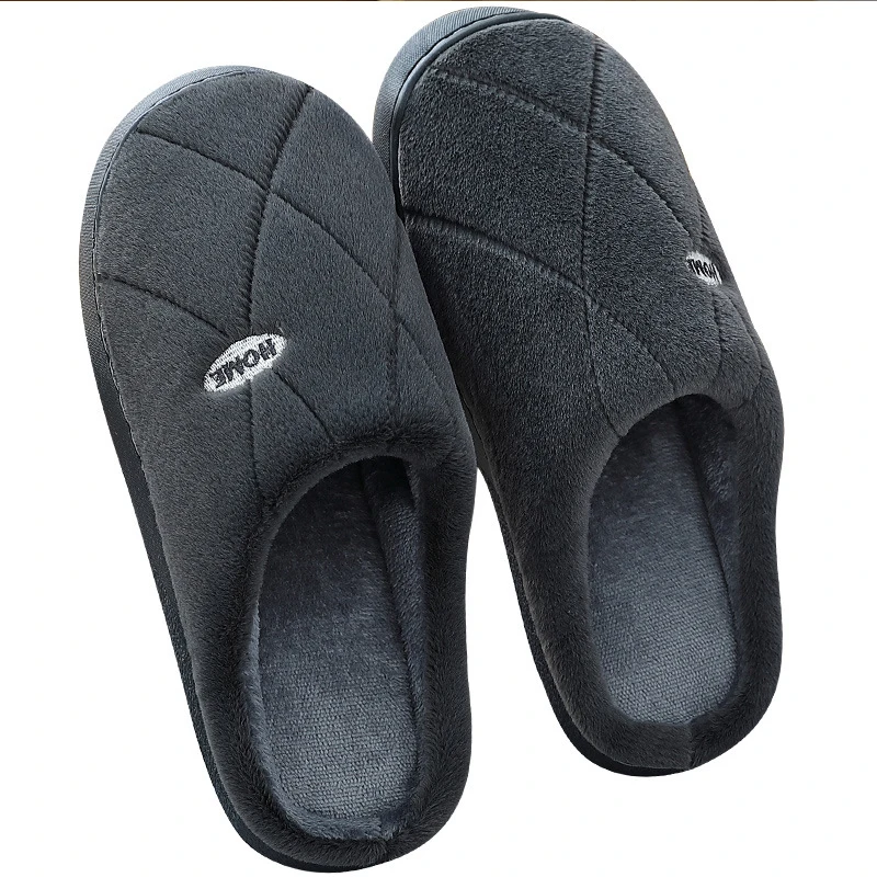 

Winter slippers for Woman Superstar Design Gingham Home slippers comfy plush Female slippers Non slip Indoor shoes