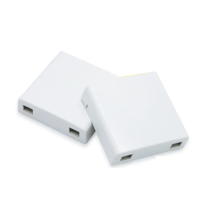 RJ45 86*86 сетевой настенный переключатель оптоволоконная Лицевая панель