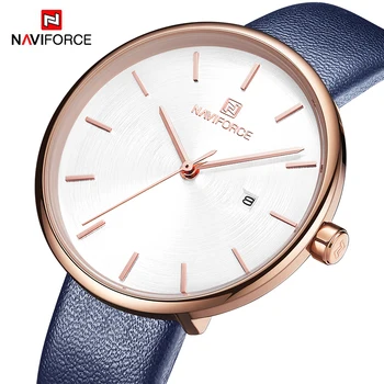 

NAVIFORCE Ladies Watches Fashion Casual Waterproof Luxury Brand Women's Quartz Wristwatch Luxury Bracelet Clock Relogio Feminino