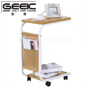

Mobile Table Bay Window Table Behind Modern Side Table Retro Small Coffee Table With Wheels Small Table Living Room Home