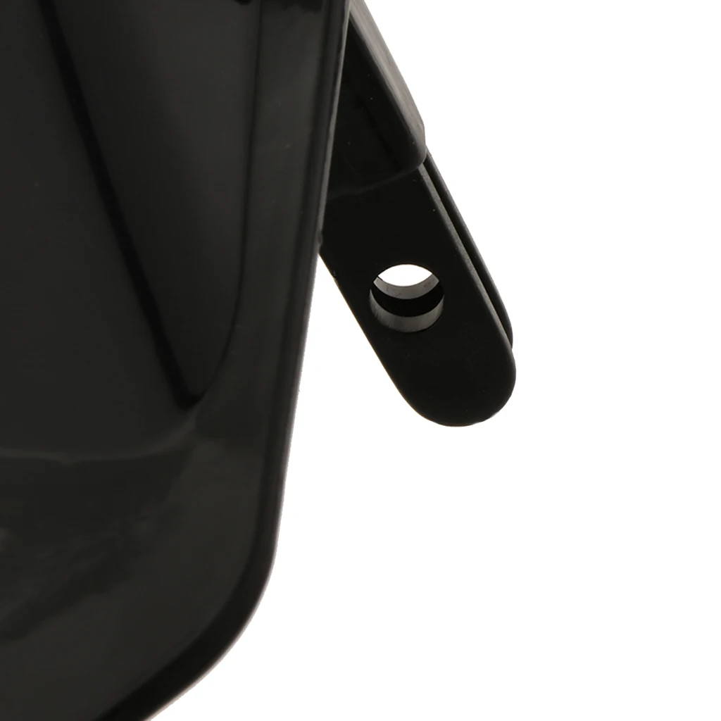 Motorcycle Hand Guards Handlebar Hand Protection Cover Brush Bar Protector for Motocross Supermoto Racing Dirt Bike ATV (Black)