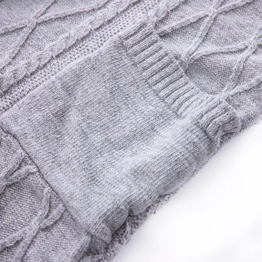 Женская одежда для беременных зимний свитер вязаный с высоким воротом теплый длинный рукав карман для беременных женская повседневная юбка