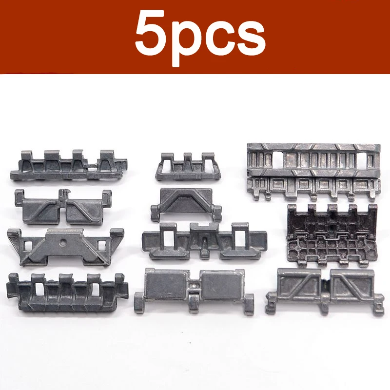 5Pcs Metal Track Section With Pin Replace Spare Parts for 1