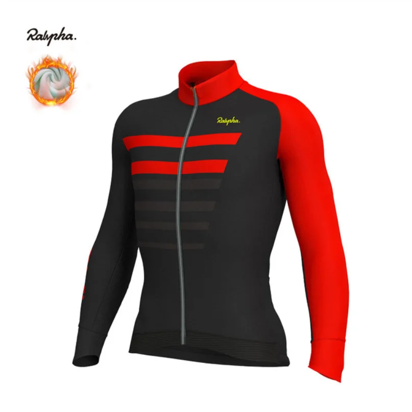 Long jersey 2 Raphael зимний спортивный набор для активного отдыха, набор для велосипеда, набор из горячей шерсти с длинным рукавом, Ropasi Climo, велосипедный триатлон, набор для велосипеда - Цвет: Long jersey 2