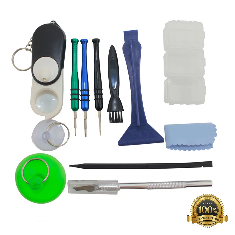 

Mobile Phone Disassembly Tool Set with Components Box Super Powerful Suction Cup