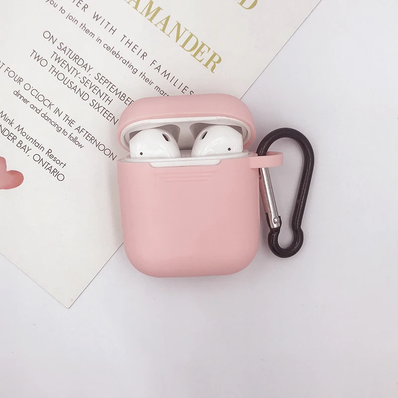 A1 For Airpods Case Rabbit beer fruit Bluetooth Wireless Protective Cover For AirPods Silicone Charging Box Case beautiful Keychain - Цвет: A1