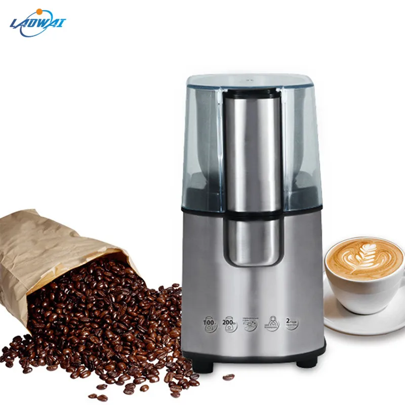 Mrs. Bean Coffee Grinder Stainless Steel