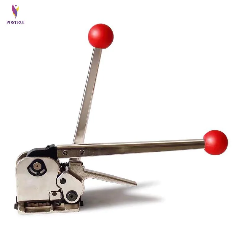 

GD35 Manual Baler Tools Sealless Steel Strapping Tool /Strapping Machine 0.5-0.75 MM 16MM 19MM Metal Strapping Machine
