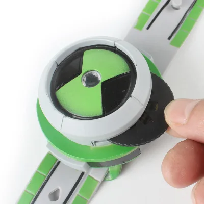 

1 pcs Cartoon Digital Watch Ben 10 Action Figures Ben10 Projector 20 Style Images Kid Gift Toy