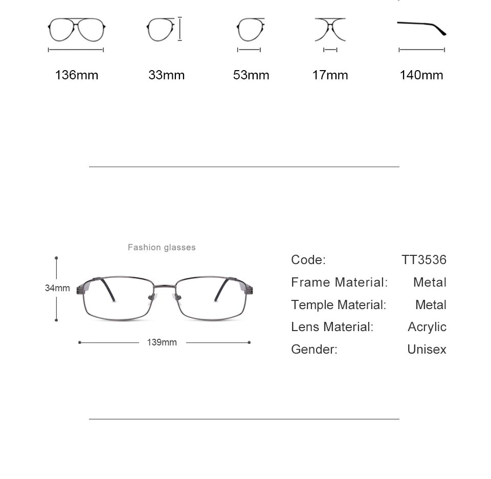 Винтажные оправы для очков, оптические очки, мужские квадратные оправы, очки, прозрачные очки для компьютера, Женские Ретро стиль TT3534