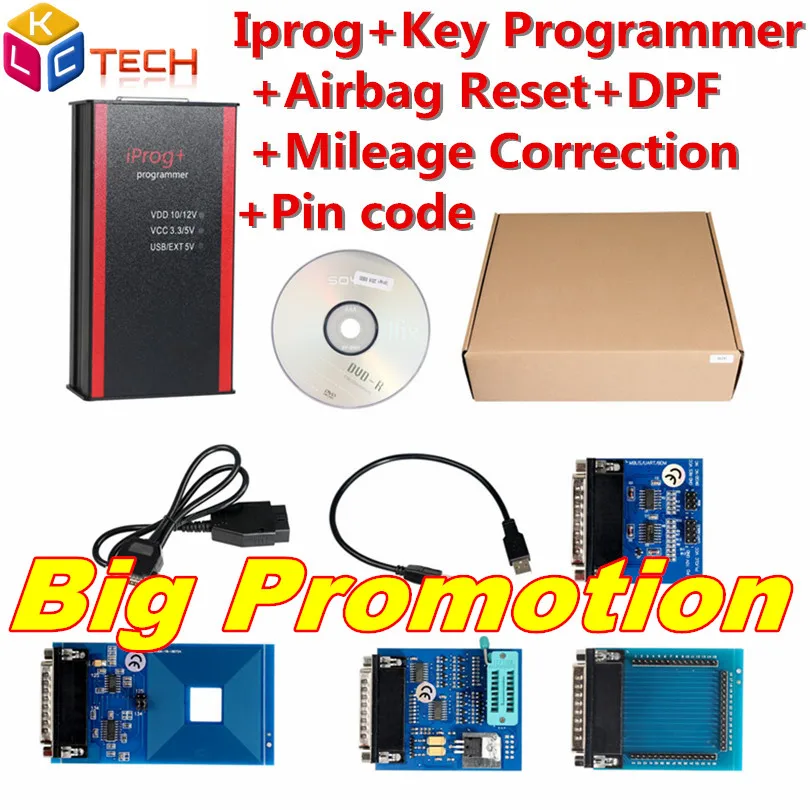 

Iprog+ Iprog Pro Programmer Support IMMO+Mileage Correction+Airbag Reset till the year 2019 Replace Carprog/Full/Digiprog/Tango