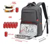Men 15.6 Inch Laptop Backpack Men Backpack with lunch bag Rucksack Backpack with Picnic Bag Insulation Bag Lunch Backpack Bag 5